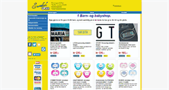 Desktop Screenshot of barn-baby-navne-gaver-shop.com